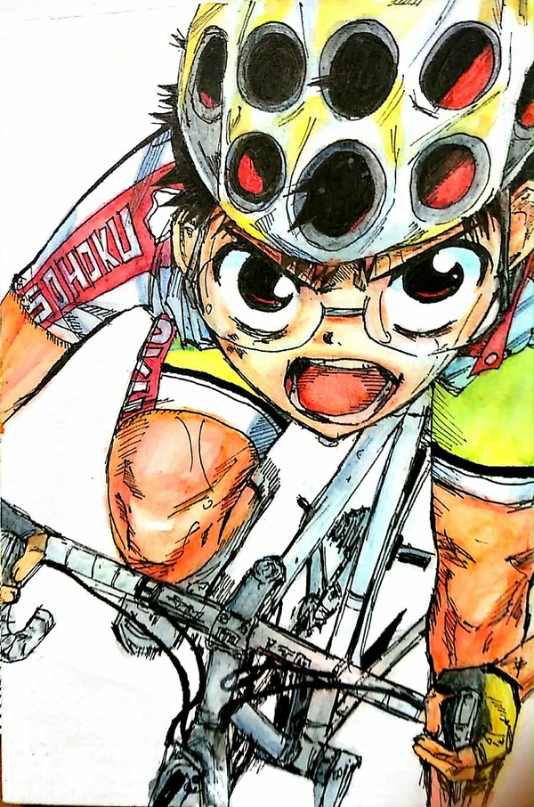 弱虫ペダル(模写)