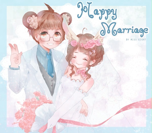 happy marriage 百年好合