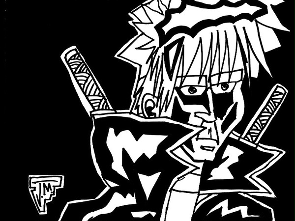 Neo-Noir Manga Art