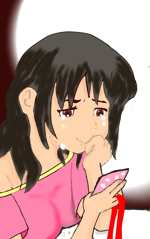 瀧の日記を読む三葉