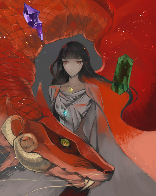 赤い竜の嫁
