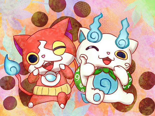 ジバニャンとコマさん