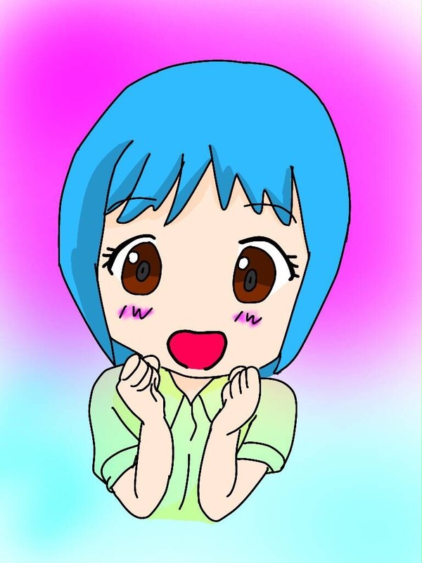 わくわくする女の子