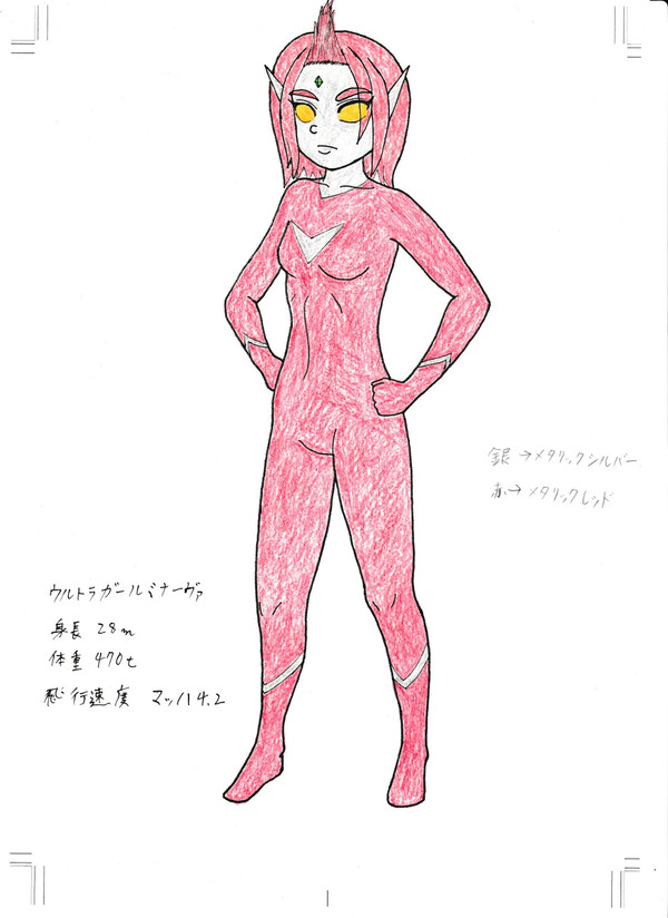 オリジナルウルトラヒロイン＆怪獣・異星人