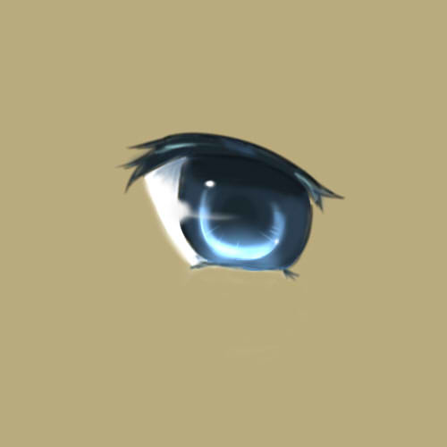 眼睛上色練習