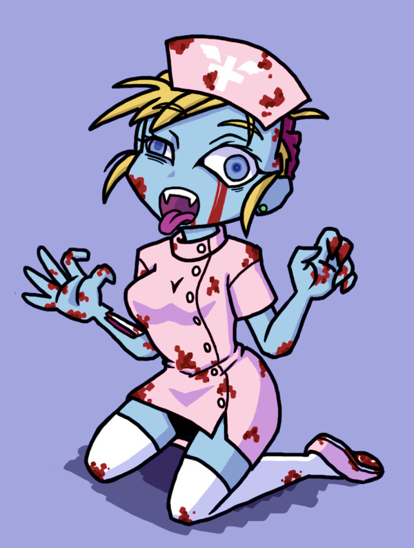 ゾンビ ナースちゃん。