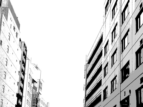 背景トーン:街
