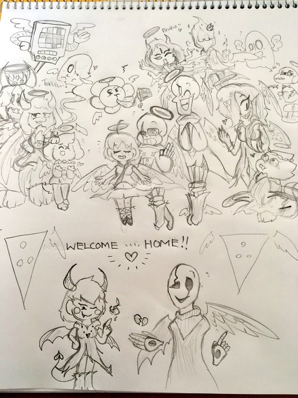 ✖️自AU注意  angeltale twitter まとめ