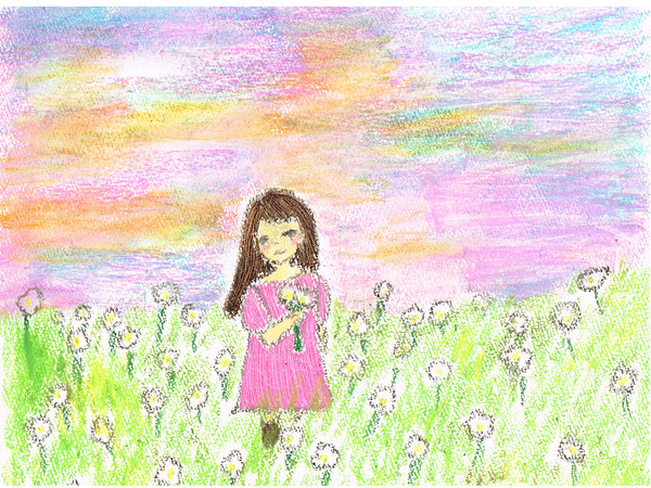 花と少女