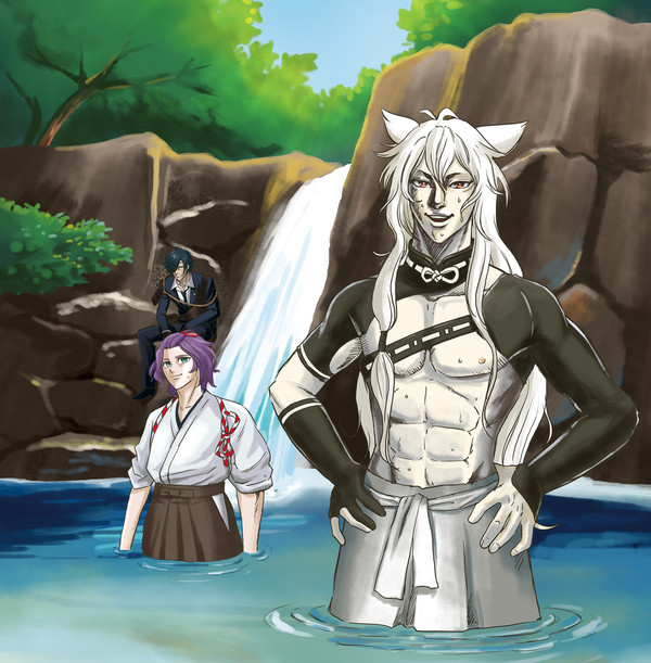 小狐丸と滝