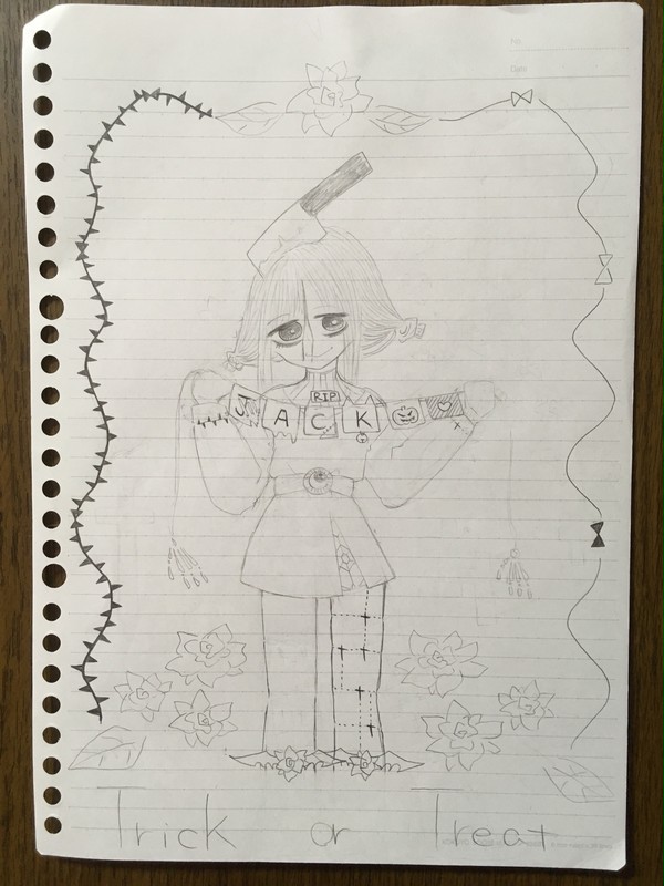ハロウィンに間に合わなかった