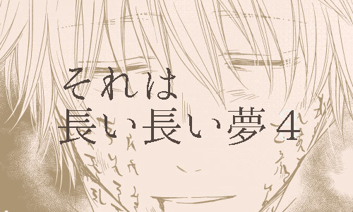 それは長い長い夢４