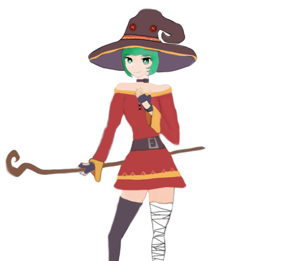 Schierke, Megumin cosplay.