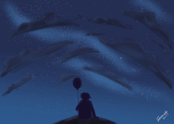 Night sky practice