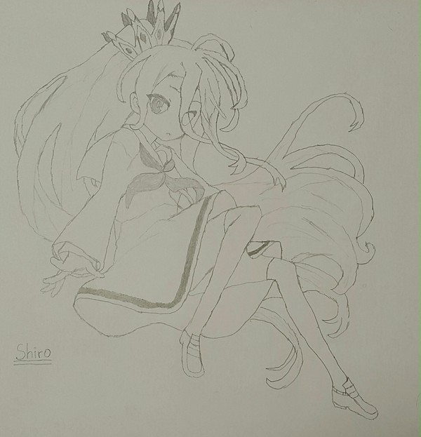 No Game No Life Shiro（白）