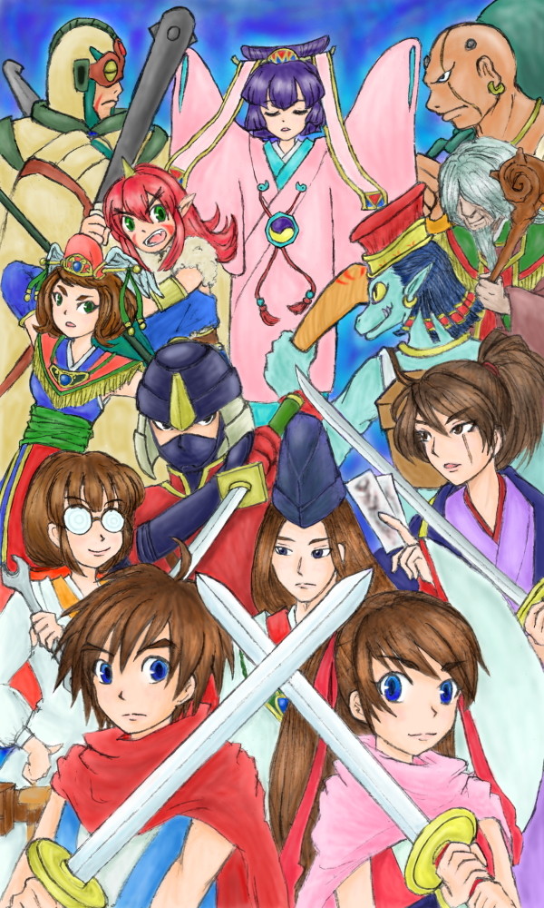 青の城に集う