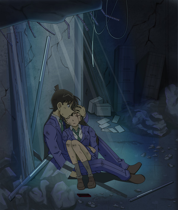 I'll protect you, Ran...