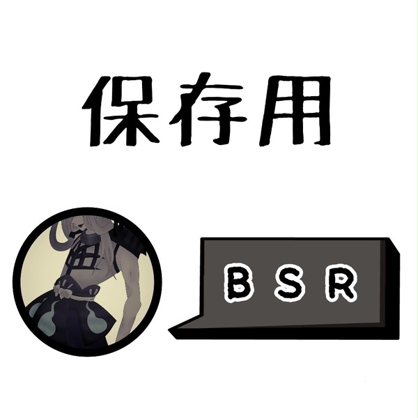 保存用（BSR）