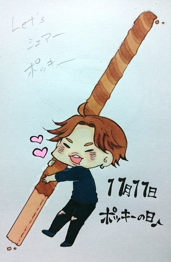 落描き♪