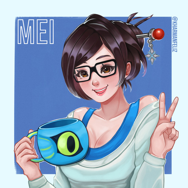 Overwatch Fanart - Mei