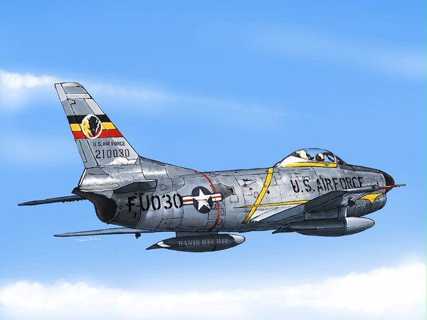 F-86D Sabre Dog & Fake boxart^_^