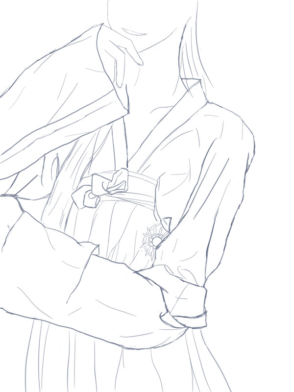 001.衣服皺褶練習