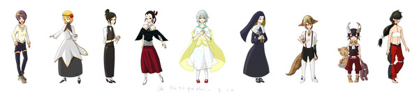 フォロワーさんを自分の世界観でキャラ化する