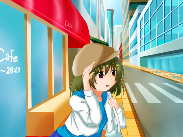 街中の昴くん