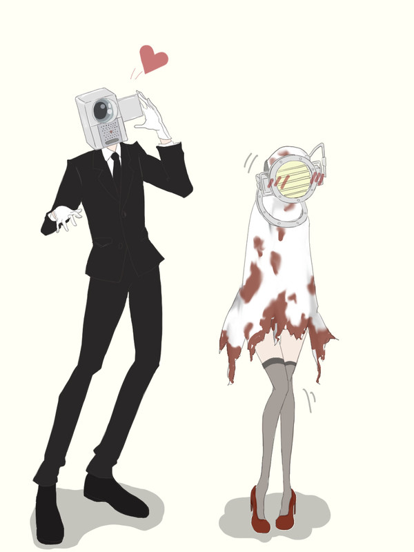 カメラ男とライトウーマン