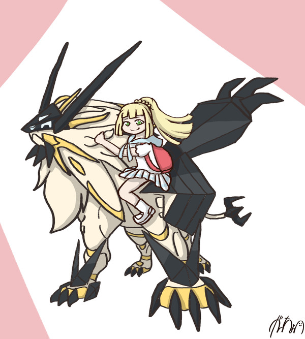 がんばリーリエとネクロズマ(ソルガレオ)の日常