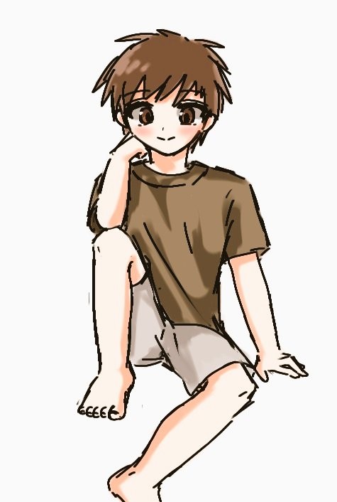 男の子