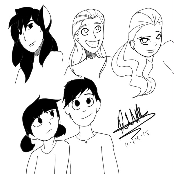 Characters set