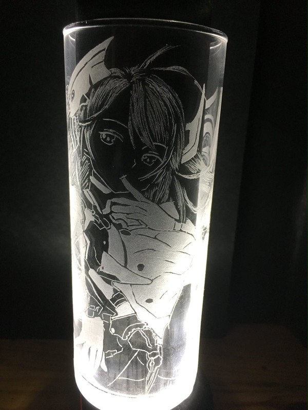 プリンツちゃんグラス