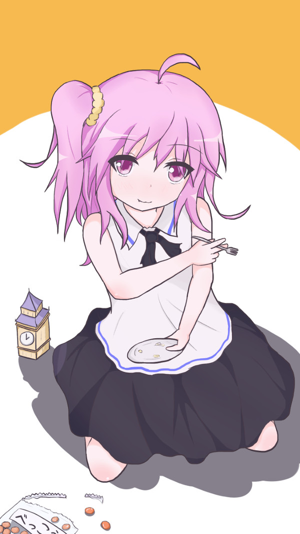 ピンク髪