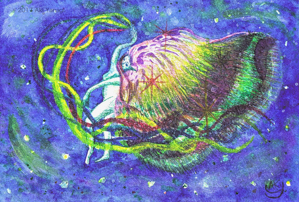 習作「オーロラダンス」