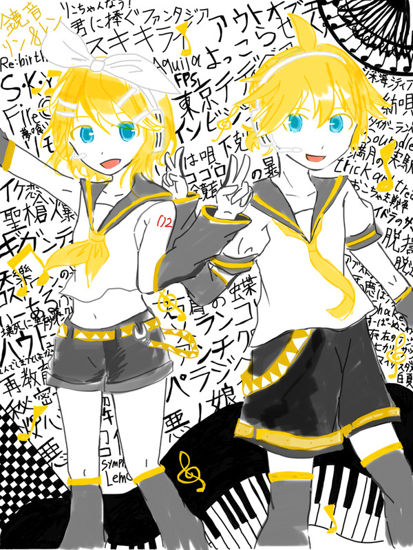 リンちゃん&レンくん 歌ってる曲色々