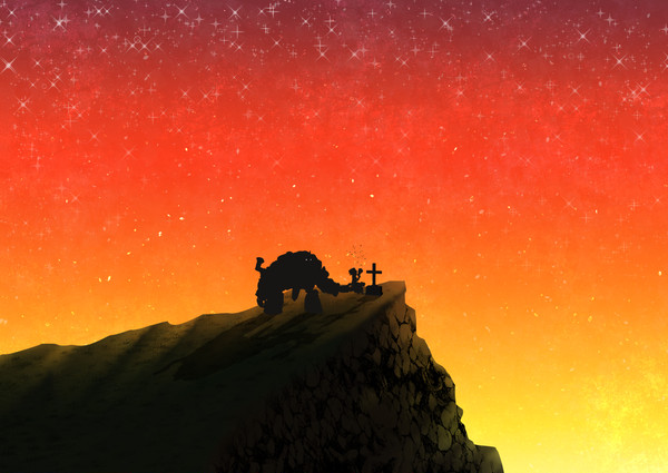 ウェンディ　夕日