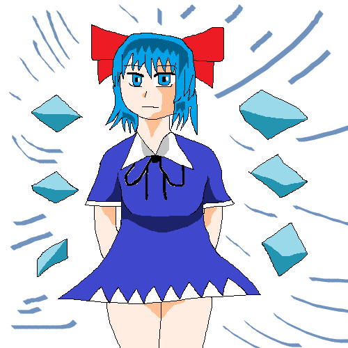氷の妖精チルノ