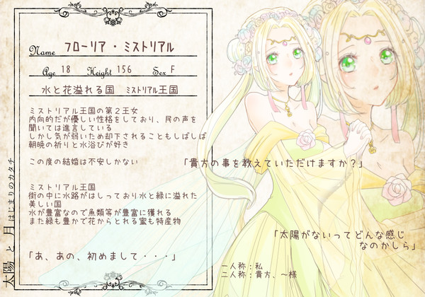 【はじまり】フローリア【王女】