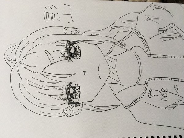 影山君が女体化！？イラスト