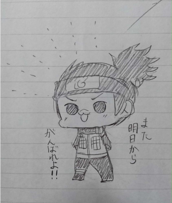 【カカイル】鉛筆落書き 2