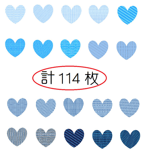 ハート（パターーン）9