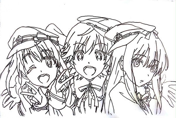 複製原画 トレース