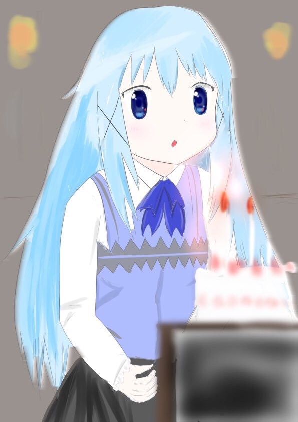 チノちゃんバースデー絵