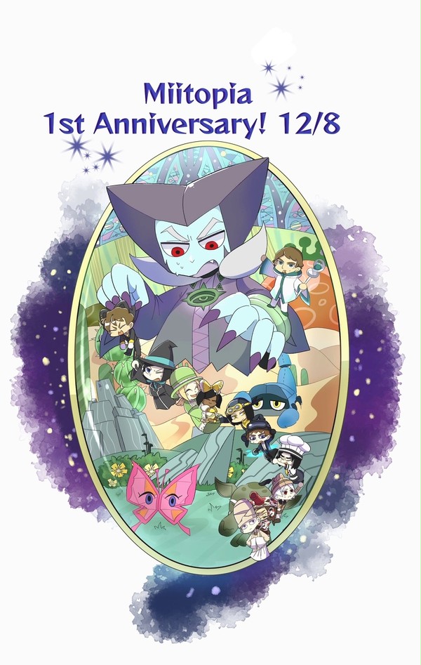 Miitopia 1周年記念