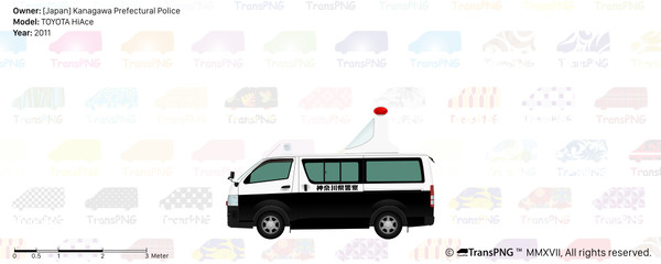 神奈川県警察 多目的車 トヨタ・ハイエース