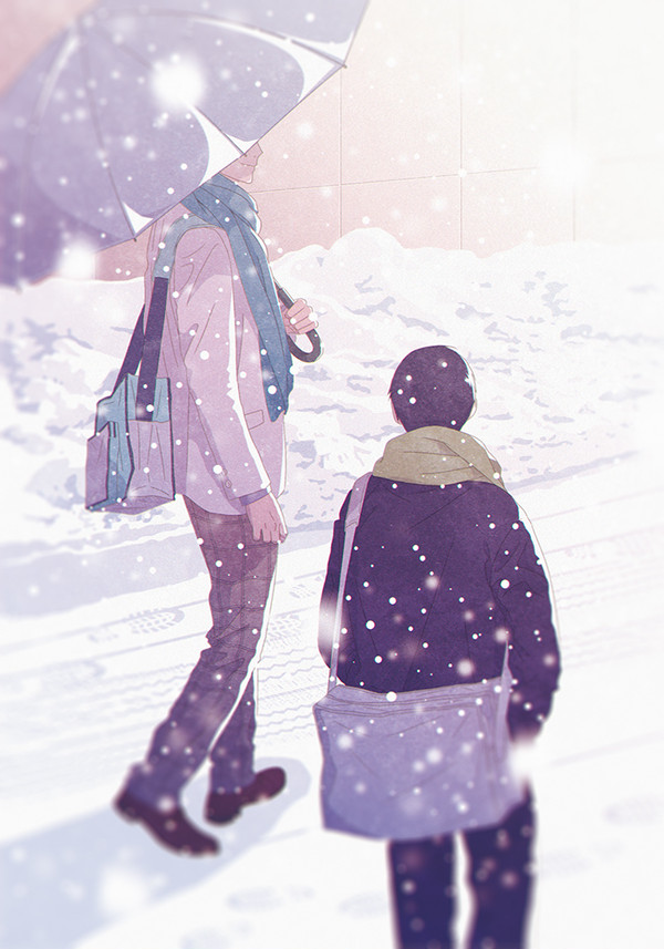 小説表紙絵