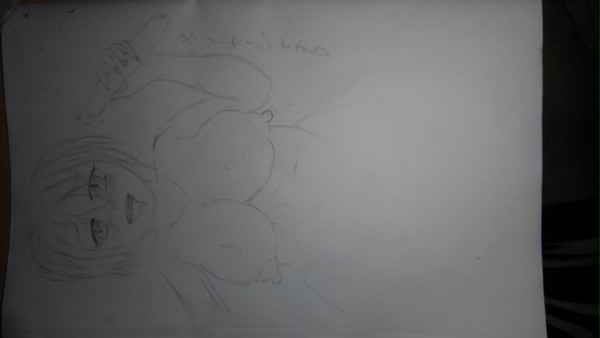 エッチなの描きました！！