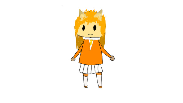思いつきでキタキツネを書いてみた
