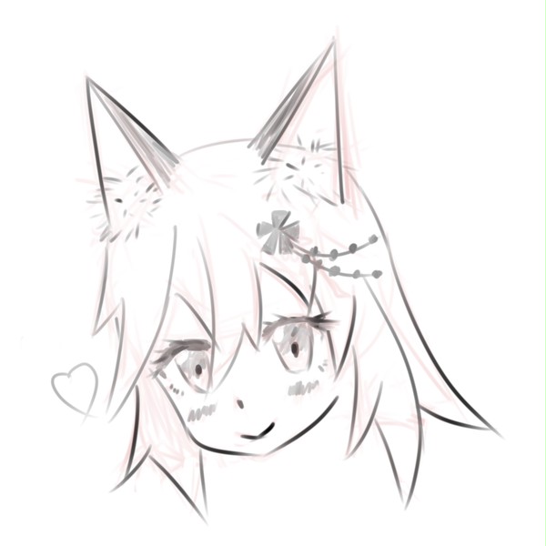 狐ラフ
